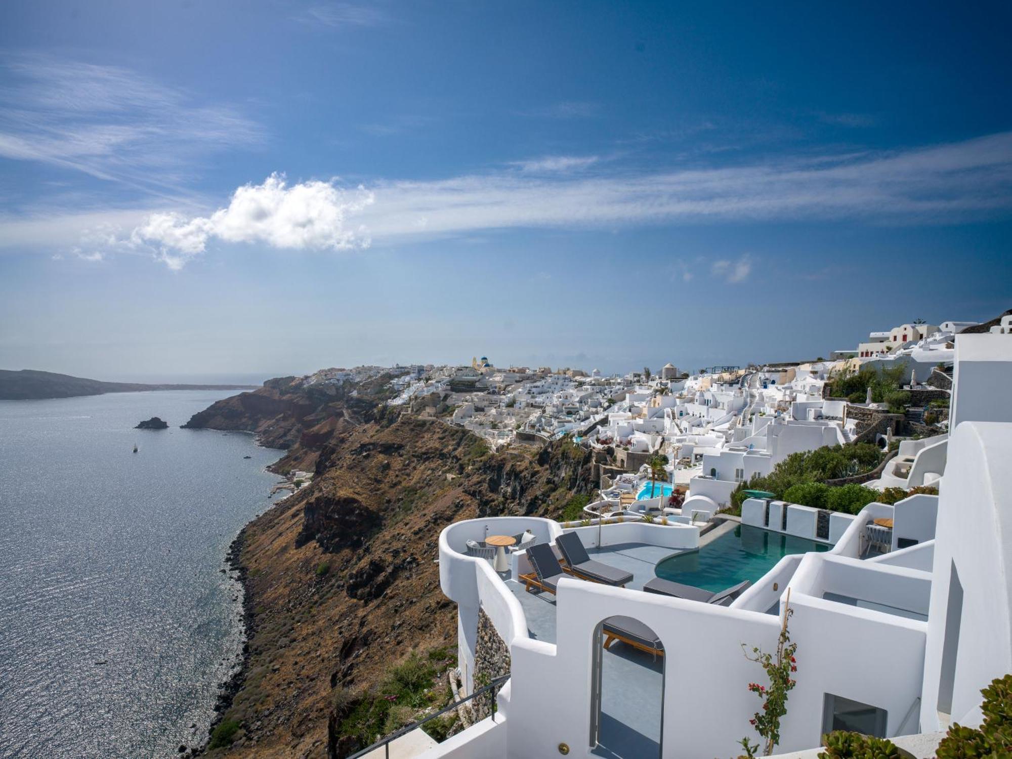 Hotel Ikies Santorini Oia Zewnętrze zdjęcie